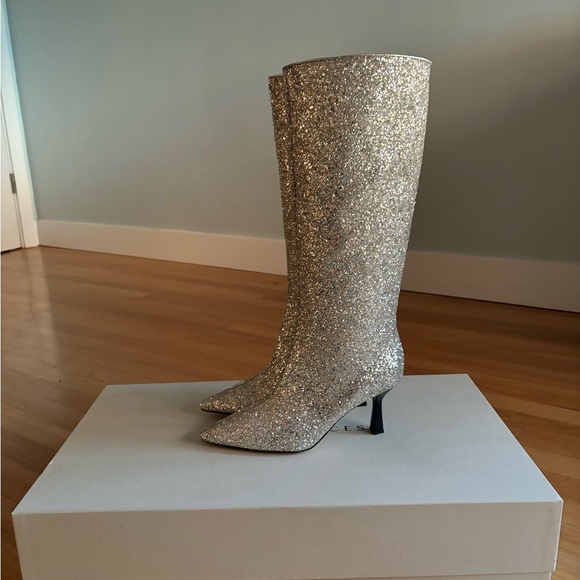 DEAR FRANCES Ana Tall Boot in Shine (Glitter) 37 - NIB - Picture 12 of 16